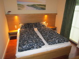Ferienwohnung in Börgerende - Haus Ostseeblick Ginster - Schlafzimmer 1 mit Doppelbett