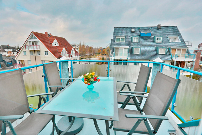 Ferienwohnung in Scharbeutz - Appartementresidenz Hansastraße - Balkon