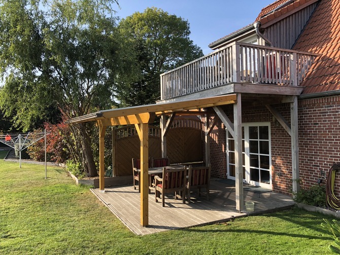 Ferienwohnung in Fehmarn OT Albertsdorf - Weber I - Terrasse