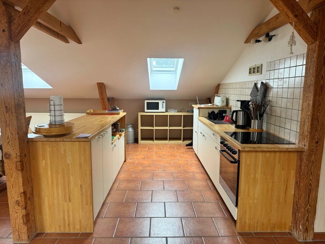 Ferienwohnung in Niederhagen - Sonne und Me(eh)r - Kochnische