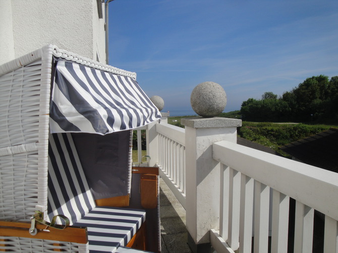 Ferienwohnung in Ostseebad Nienhagen - Meerblick u. SPA Mundt - Balkon 2