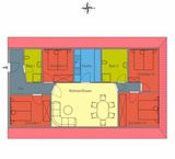 Ferienwohnung in Kellenhusen - Haus Sommerland DG 2 - Grundriss