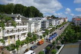 Ferienwohnung in Sellin - Villa Celia FeWo 4 - Blick auf die Wilhelmstr