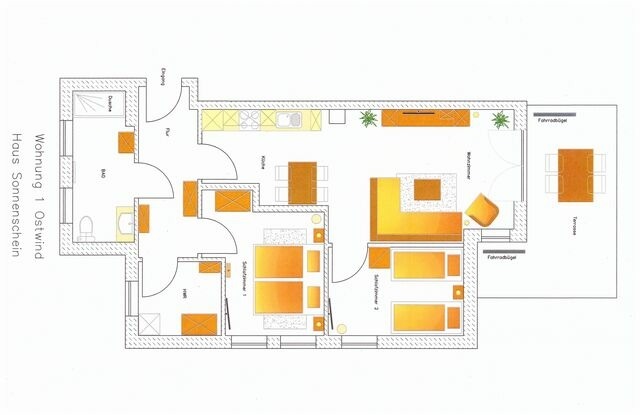 Ferienwohnung in B&ouml;rgerende - Ostwind - Bild 25