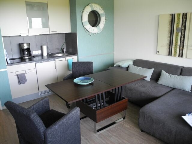 Ferienwohnung in Eckernförde - PatRei mit kleinem Meerblick, auch beim Duschen - Bild 2