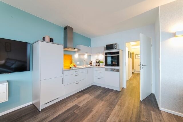 Ferienwohnung in Fehmarn OT Staberdorf - Sonnendeck mit Meerblick in Staberdorf - Bild 4