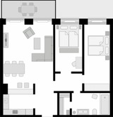 Ferienwohnung in Binz - Apartment "Ostseeluft" - Bild 14