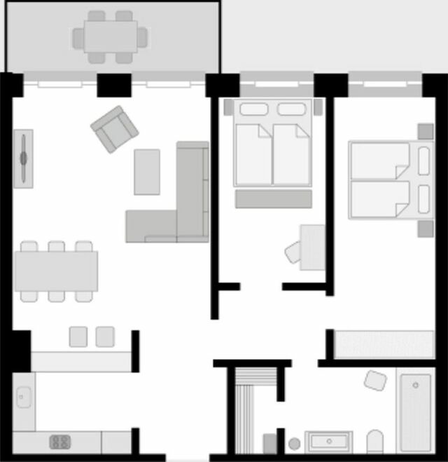 Ferienwohnung in Binz - Apartment "Ostseeluft" - Bild 14