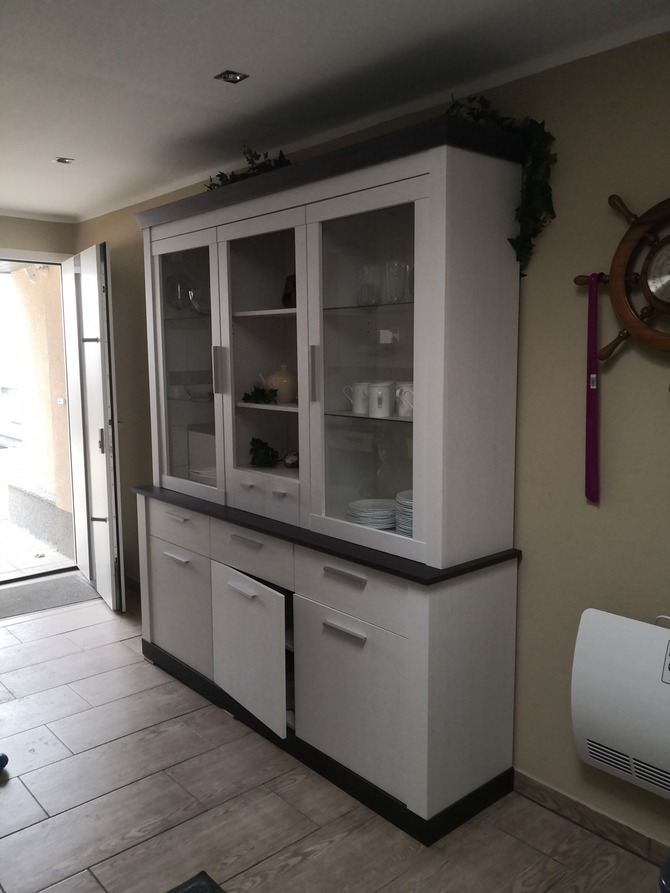 Ferienhaus in Rettin - Ferienhaus Angelika - K&uuml;che und Eingansbereich