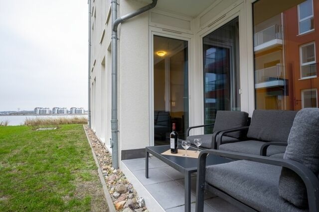 Ferienwohnung in Kappeln - Lounge Maritime direkt am Meer - Bild 14