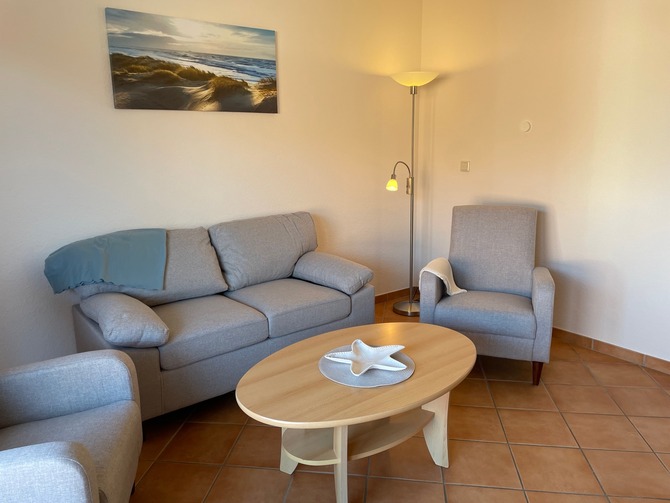 Ferienwohnung in Ostermade - Haus Meeresblick 1 (Ostermade) - Wohnzimmer