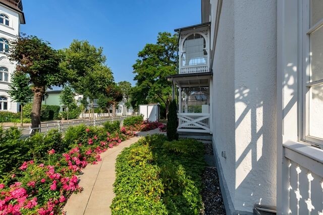 Ferienwohnung in Binz - Villa Iduna / Ferienwohnung No. 2 - EG mit Balkon nach Osten - Bild 15