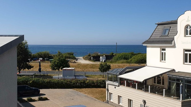 Ferienwohnung in Börgerende - Appartement 2 - Gartenidyll - Ostseeblick