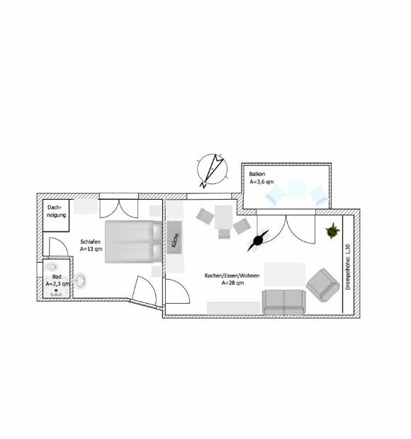 Ferienwohnung in Grömitz - Stettiner Straße 7 - Whg. 4 - Bild 9