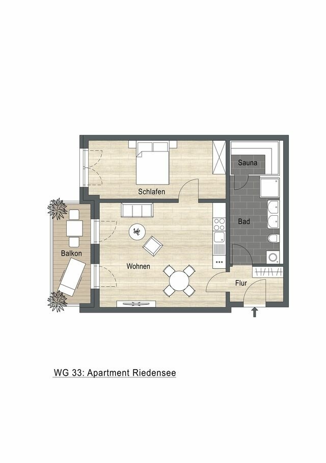 Ferienwohnung in K&uuml;hlungsborn - Waldstra&szlig;e 49, Neu! Riviera 33 - Bild 8