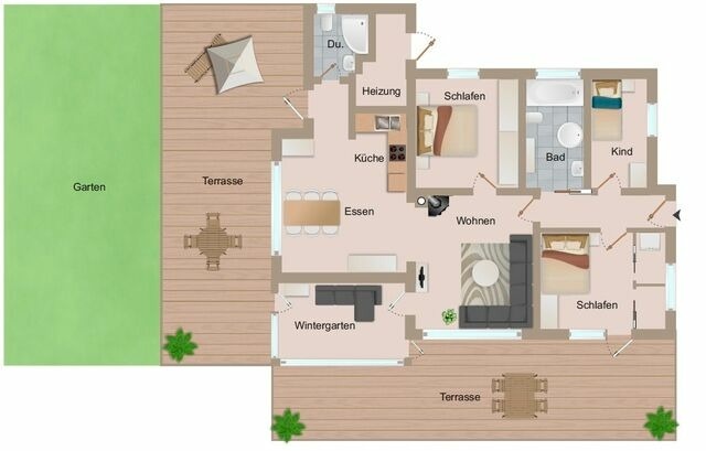 Bungalow in Lensterstrand - Bungalow Nr. 8 "Lachmöwe" - Bild 21