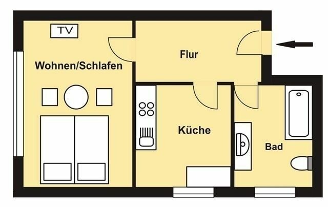 Ferienwohnung in Timmendorfer Strand - Haus Seepferdchen am Meer Appartement 1 - Bild 18