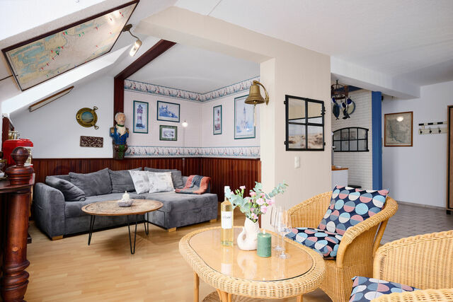 Ferienwohnung in Kalifornien - Deichweg 33 Käptns Kajüte - Bild 6