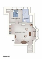 Ferienwohnung in Neuenkirchen (Rügen) - Ferienwohnung 1 direkt am Wasser im Gut Grubnow Rügen - Bild 10