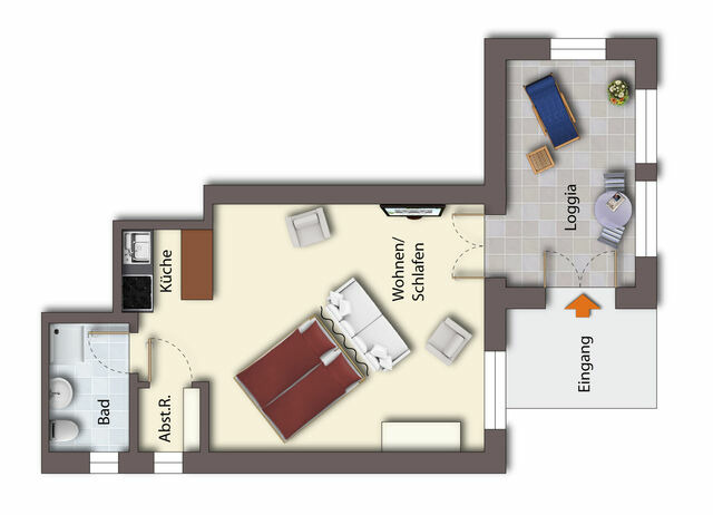 Ferienwohnung in Seebad Heringsdorf - (Brise) Villa Ruthenberg App. 2 - Bild 21