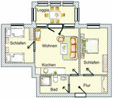 Ferienwohnung in Seebad Heringsdorf - (Brise) Haus Odin App. 08 - Bild 14