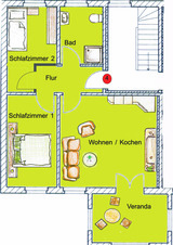 Ferienwohnung in Seebad Heringsdorf - (Brise) Villa Emmi App. 04 - Bild 18