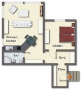 Ferienwohnung in Seebad Bansin - (Brise) Villa Kurfürst App. 01 - Bild 13