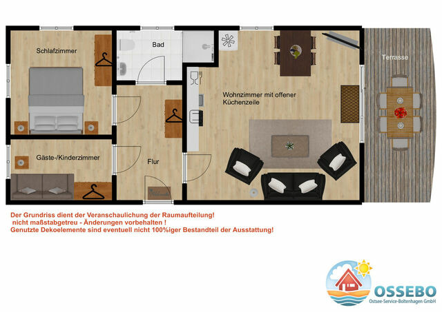 Ferienwohnung in Boltenhagen - Meerblick Wohnung 2 - Bild 19