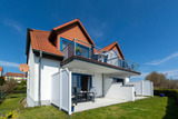 Ferienwohnung in Sassnitz - Ferienhaus Trelleborg, Wohnung 1 Meerblick - Bild 1